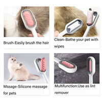 Pet Hair Removal Comb & Fabric Cleaner